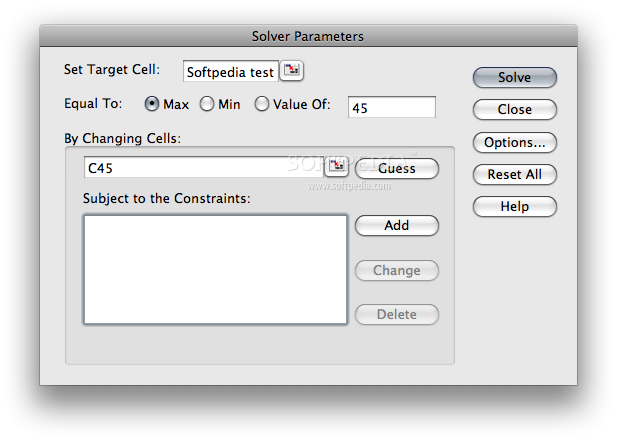 Download Solver For Mac Excel 2008