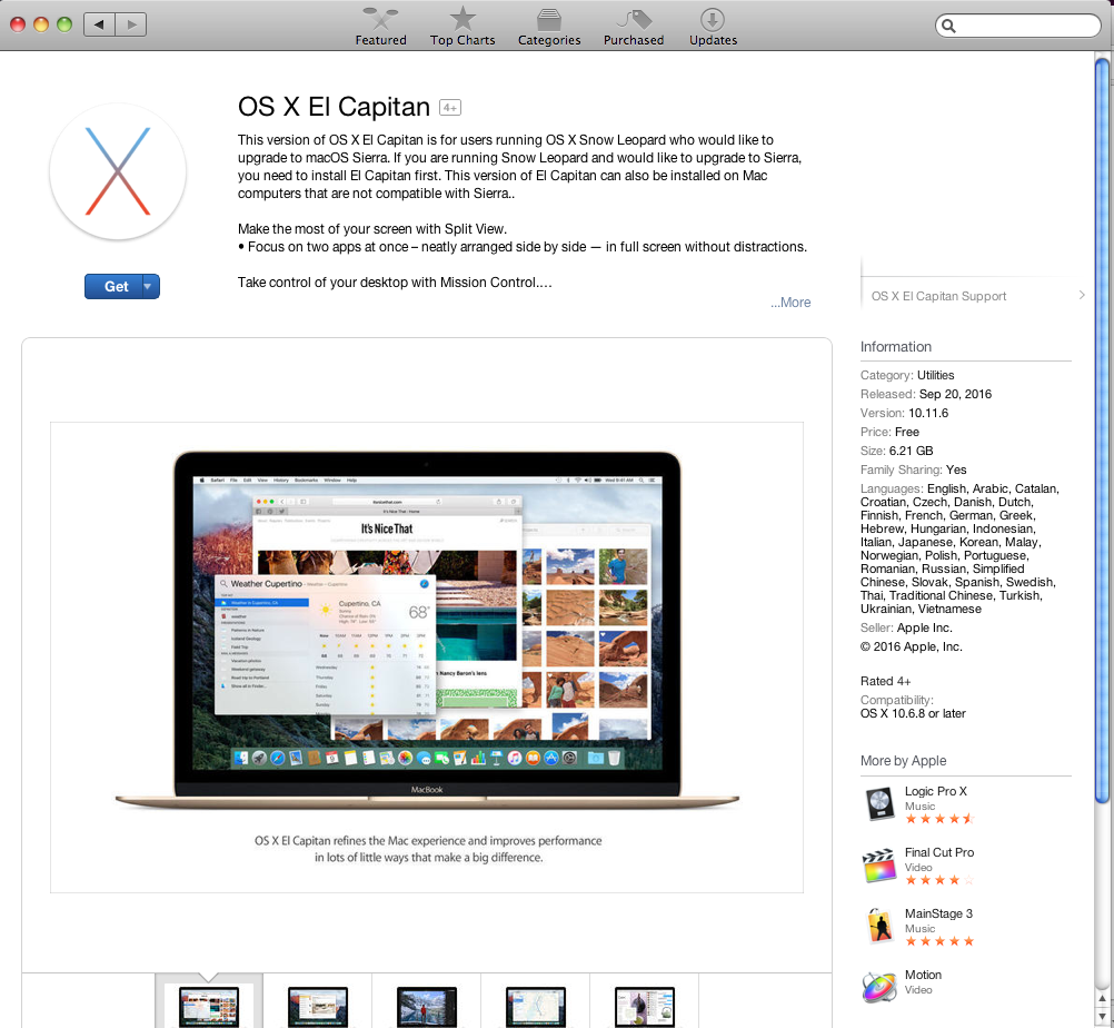 Download Mac Os 10.11 Free